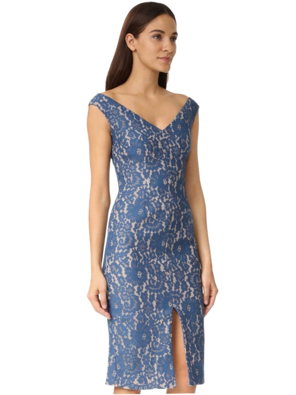 Keepsake The Label Every Way Lace Dress In Teal Size XS NWOT